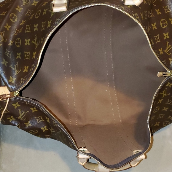 Louis Vuitton Canvas Keepall 55 - Picture 6 of 8